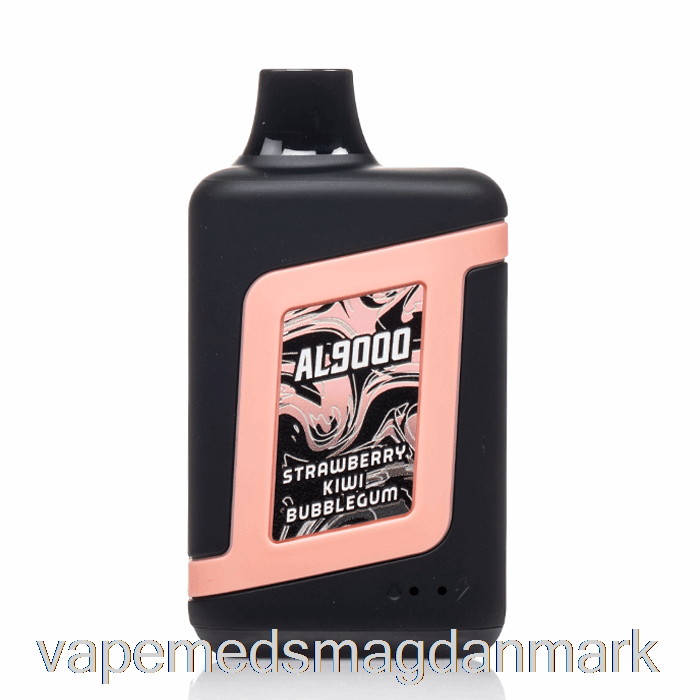 Vape Med Smag Smok Novo Bar Al9000 Engangs Jordbær Kiwi Bubblegum